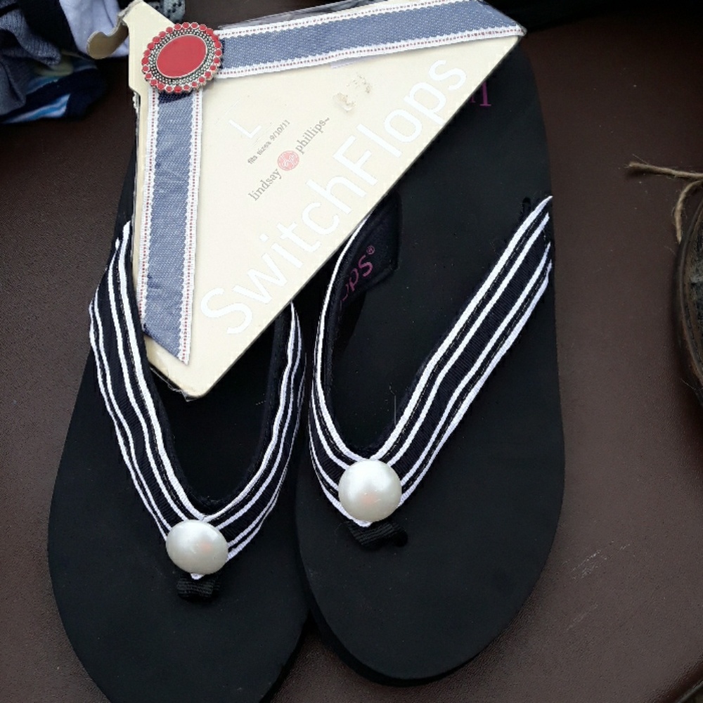 Lindsay  Phillip's flip flops